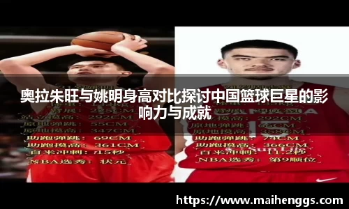 奥拉朱旺与姚明身高对比探讨中国篮球巨星的影响力与成就